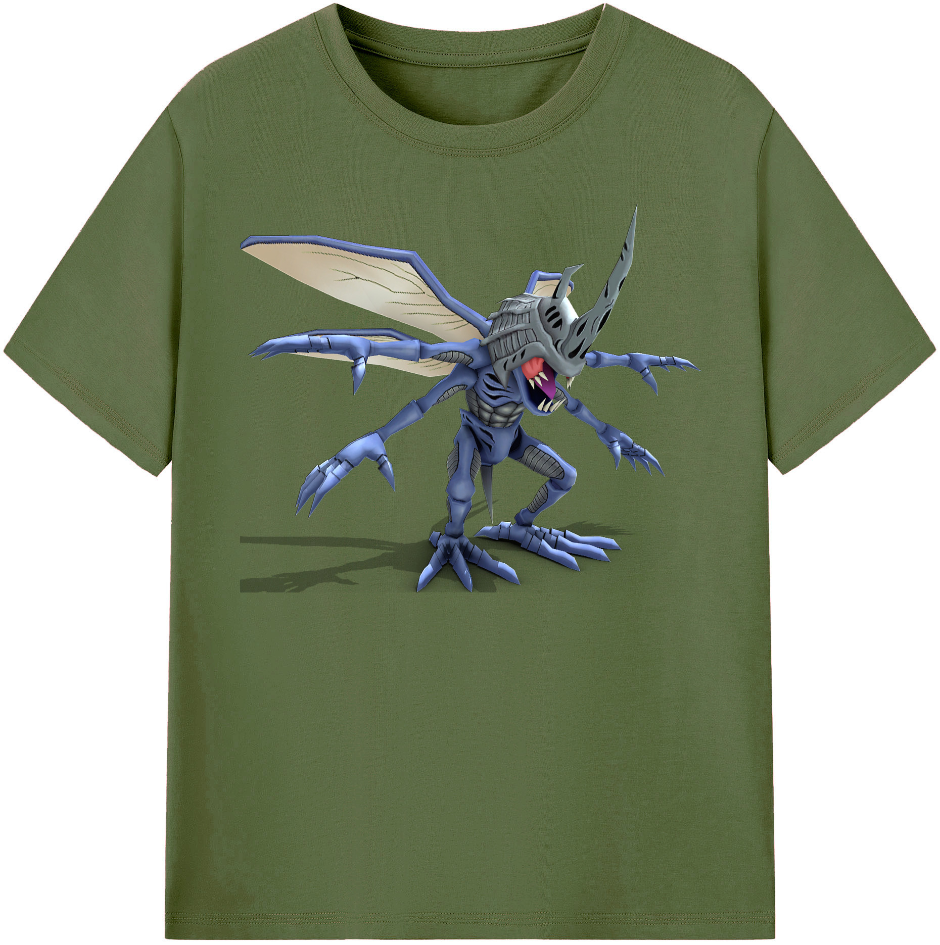 （画像用） Digimon デジタルモンスター/デジモン 綿100％半袖Tシャツ（フロントプリント）